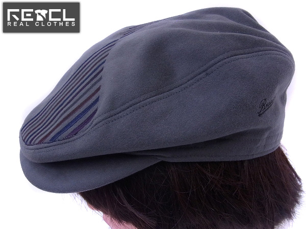 実際に弊社で買取させて頂いたBorsalino/ボルサリーノ ハンチングキャップ グレー/M/56.5