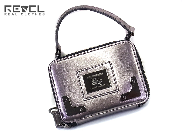 実際に弊社で買取させて頂いたBURBERRY/バーバリーブルーレーベル コイン/パスケース 銀 