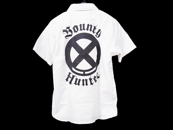 実際に弊社で買取させて頂いた【未使用】バウンティーハンター バックプリントシャツ/Lの画像 1枚目
