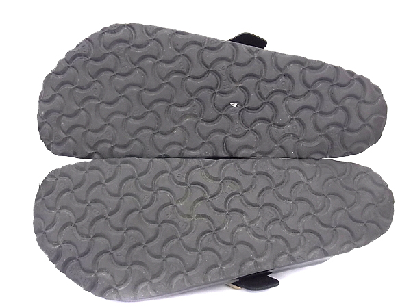 実際に弊社で買取させて頂いたBIRKENSTOCK/ビルケンシュトック レザー サンダル 黒/27.0の画像 2枚目