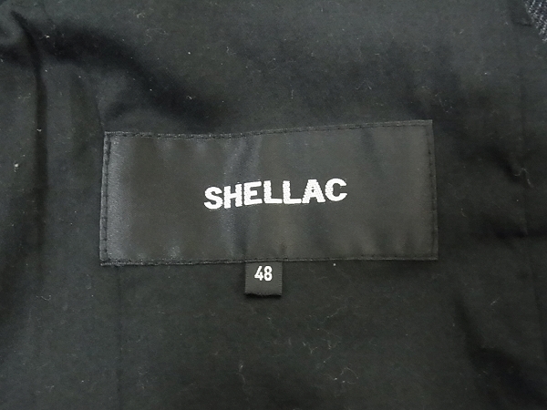 実際に弊社で買取させて頂いたSHELLAC/シェラック カットオフデザイン ロングコート/48の画像 2枚目