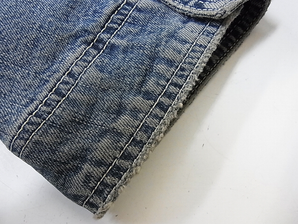 実際に弊社で買取させて頂いたDenime/ドゥニーム ジップアップデニムジャケット/Gジャン Lの画像 5枚目
