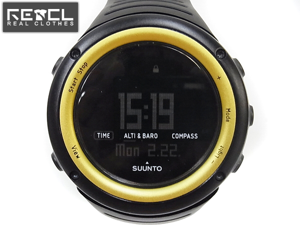 実際に弊社で買取させて頂いたSUUNTO /スント コア サハラ イエロー 腕時計 SS016789000