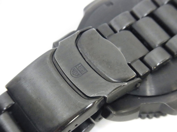 実際に弊社で買取させて頂いたルミノックス[5.4万↑]ネイビーシールズ 3150 ブラックアウトの画像 4枚目