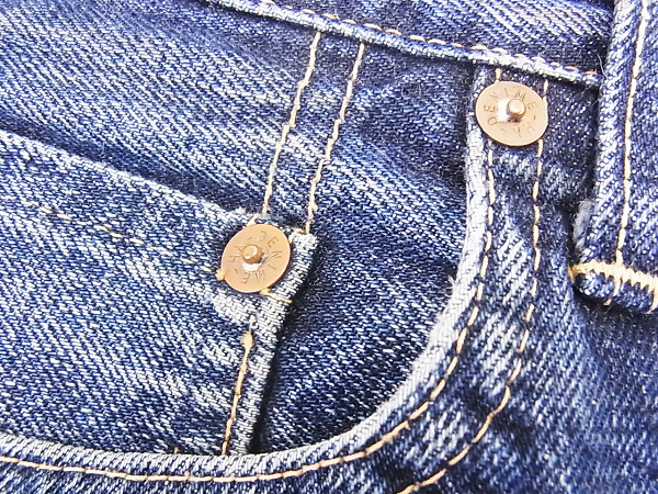 実際に弊社で買取させて頂いたDENIME/ドゥニーム デニム 918/458等 ボタンフライ 3点セットの画像 6枚目