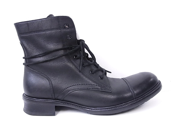 実際に弊社で買取させて頂いたアルフレッドバニスター サイドジップ/レザーブーツ 黒/41の画像 4枚目