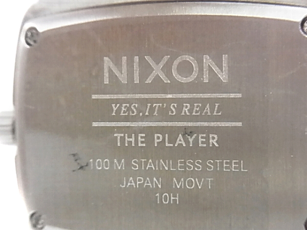 実際に弊社で買取させて頂いたNIXON/ニクソン THE PLAYER/プレイヤー 腕時計 A140-000 の画像 5枚目