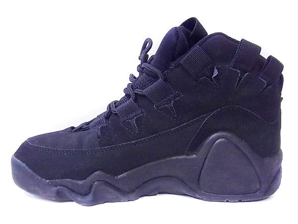 実際に弊社で買取させて頂いたFILA/フィラ バスケットシューズ スエード HI ブラック/9の画像 2枚目