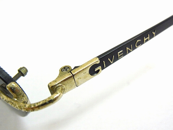 実際に弊社で買取させて頂いたGIVENCHY/ジバンシイ メタルフレームサングラス ブラックの画像 4枚目