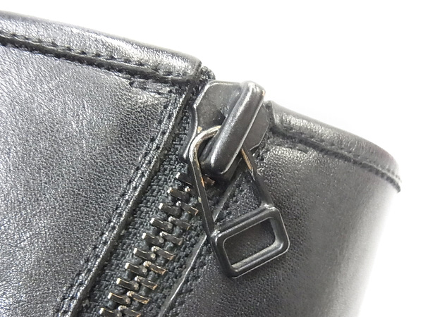 実際に弊社で買取させて頂いたアルフレッドバニスター 7ホールサイドZIPブーツ/ブラック/41の画像 8枚目