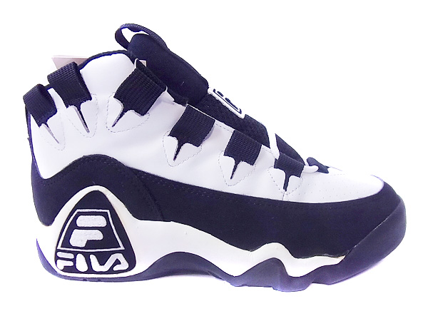 実際に弊社で買取させて頂いたFILA/フィラ バスケットシューズ/スニーカー ハイカット 白黒/9の画像 1枚目