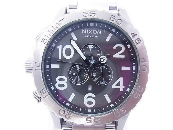 実際に弊社で買取させて頂いたNIXON/ニクソン THE 51-30 CHRONO BLACK 腕時計/NA083000-00の画像 1枚目