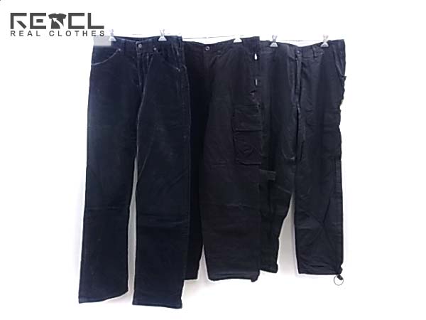 実際に弊社で買取させて頂いたエイプ グッドイナフ カーゴパンツ等 ブラック ネイビー/3点SET