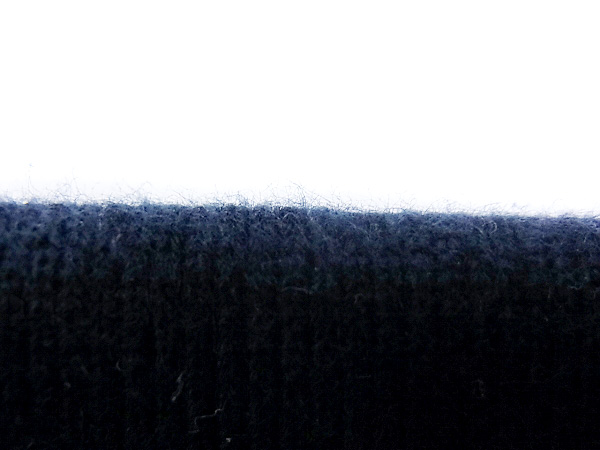 実際に弊社で買取させて頂いたMAISON KITSUNE PARISIEN ワンポイント ポロシャツ 黒/XSの画像 3枚目