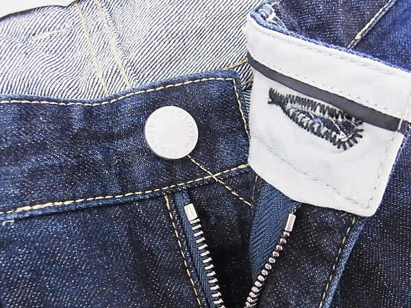 実際に弊社で買取させて頂いたFACTOTUM/ファクトタム クラシック ストレートデニムパンツ/30の画像 4枚目