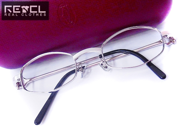 実際に弊社で買取させて頂いたCARTIER/カルティエ レンズ無しヘキサゴン型伊達メガネ