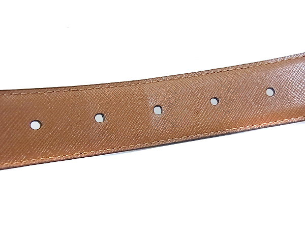 実際に弊社で買取させて頂いたdunhill/ダンヒル リバーシブル プレーンベルト HPC760A42の画像 3枚目