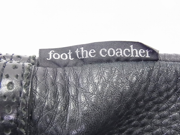 実際に弊社で買取させて頂いたfoot the coacher/フットザコーチャー レザー トートバックの画像 8枚目