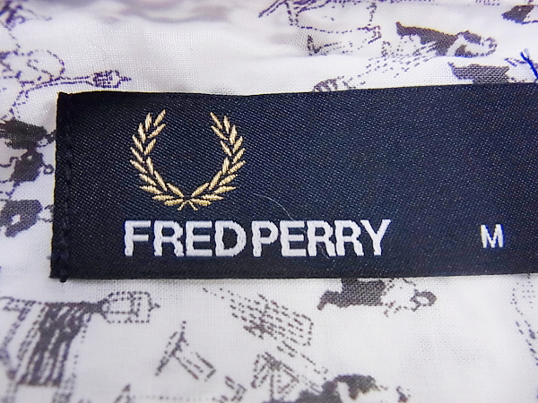 実際に弊社で買取させて頂いたFRED PERRY/フレッドペリー WHITSUN WEEKEND 半袖シャツM4334/Mの画像 2枚目