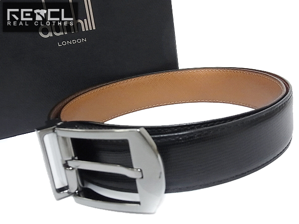 実際に弊社で買取させて頂いたdunhill/ダンヒル リバーシブル プレーンベルト HPC760A42