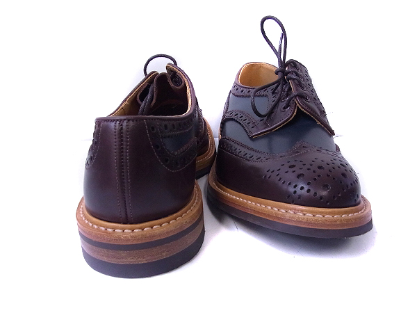 実際に弊社で買取させて頂いたTrickers/トリッカーズ ウイングチップシューズ M7292/9.5の画像 3枚目