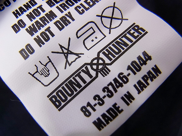 実際に弊社で買取させて頂いた【未使用】バウンティーハンター チェック半袖シャツ 黒青/Lの画像 5枚目