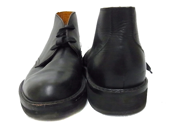 開店記念セール！ REGAL/リーガル Y859/25の買取 黒 チャッカブーツ/vibramソール 靴