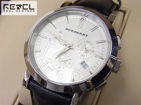 まとめ買いお得 Burberry バーバリー bu1361 腕時計 クロノグラフ 