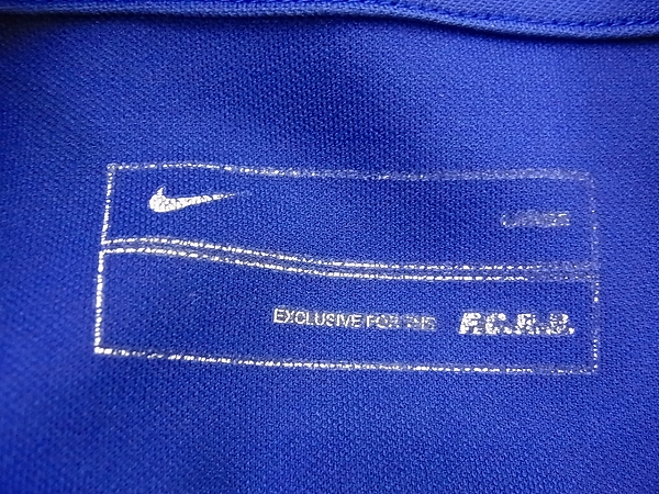 実際に弊社で買取させて頂いたNIKE/FCRB/ソフネット ユニフォーム 半袖カットソー ブルー/Lの画像 2枚目