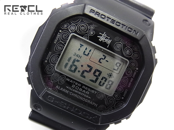 G-SHOCK dw5600 stussy ストゥーシー 人気の白シリーズ - 時計