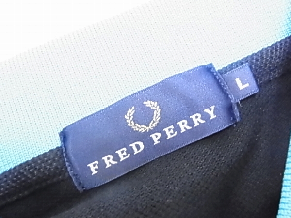 実際に弊社で買取させて頂いたFRED PERRY/フレッドペリー ワンポイント半袖ポロシャツ/Lの画像 2枚目