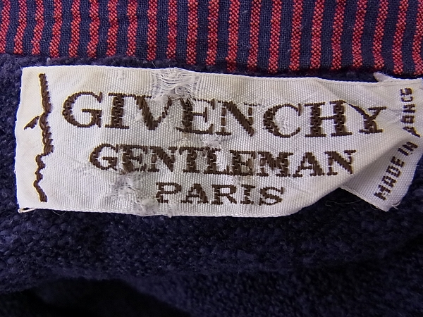 実際に弊社で買取させて頂いたGIVENCHY/ジバンシイ プルオーバーニットポロシャツ パープルの画像 2枚目