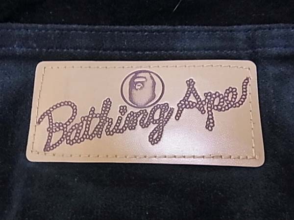 実際に弊社で買取させて頂いたエイプ グッドイナフ カーゴパンツ等 ブラック ネイビー/3点SETの画像 2枚目