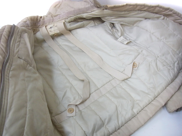 実際に弊社で買取させて頂いたHELMUT LANG/ヘルムートラング ZIPアップバイカージャケット/42の画像 6枚目