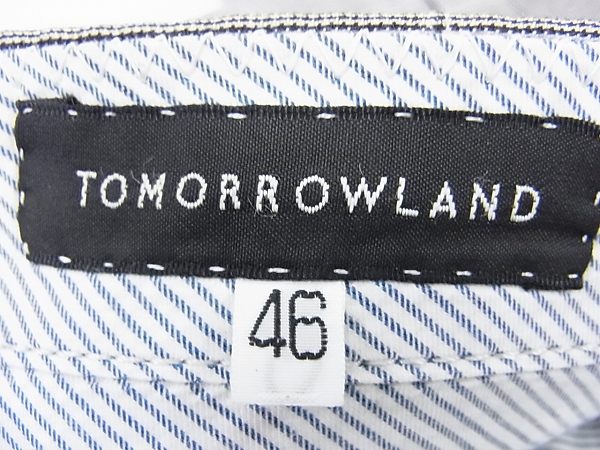 実際に弊社で買取させて頂いたtomorrowland/トゥモローランド スーツセットアップ グレー系
の画像 2枚目