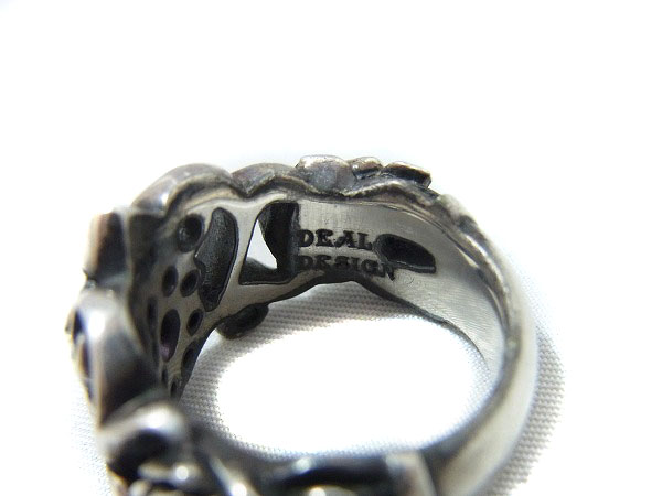 実際に弊社で買取させて頂いたDEAL DESIGN/ディールデザイン ハートストーン付きリング/11号の画像 5枚目