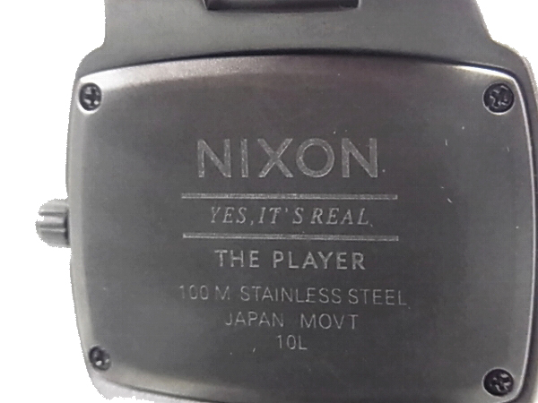 実際に弊社で買取させて頂いたNIXON/ニクソン THE PLAYER/プレイヤー 腕時計 A140-680 の画像 5枚目