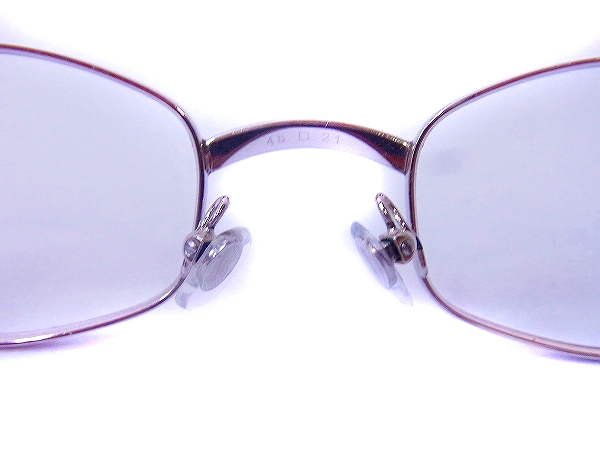 実際に弊社で買取させて頂いたCARTIER/カルティエ レンズ無しヘキサゴン型伊達メガネの画像 4枚目