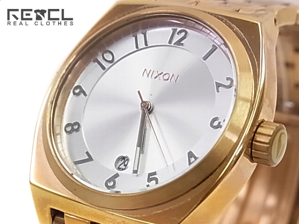 実際に弊社で買取させて頂いたNIXON/ニクソン MONOPOLY/モノポリー Rose Gold腕時計A325-1044