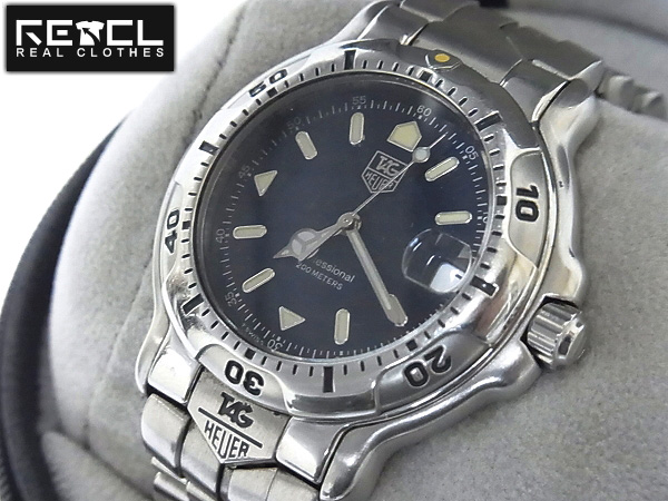 実際に弊社で買取させて頂いたTAG HEUER/タグホイヤー 6000/プロフェッショナル WH-1115-K1