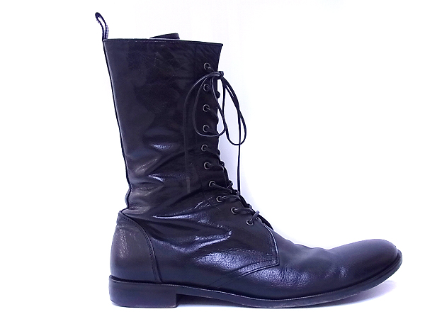 実際に弊社で買取させて頂いたFACTOTUM/ファクトタム レースアップ/サイドジップブーツ 26の画像 4枚目