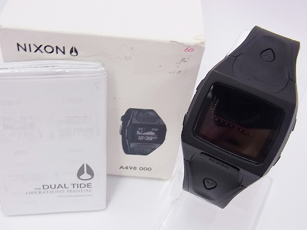 実際に弊社で買取させて頂いたNIXON/ニクソン SMALL LODOWN/スモールローダウン 黒/A498-000の画像 5枚目