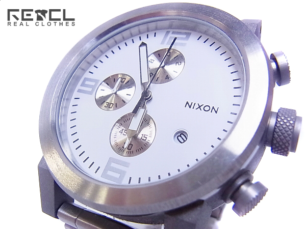 実際に弊社で買取させて頂いたNIXON/ニクソン[5.5万↑]THE RIDE/ライド SS 腕時計 A347-100