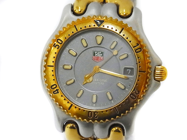 実際に弊社で買取させて頂いたTAG HEUER/タグホイヤー S/el セル プロフェッショナル WG-1120の画像 1枚目