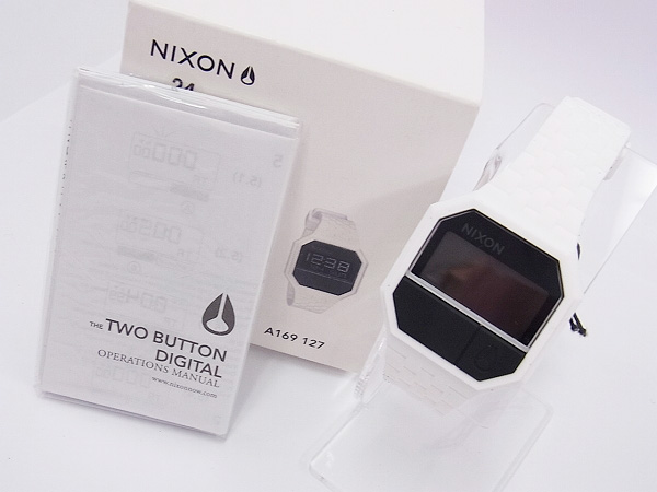 実際に弊社で買取させて頂いたNIXON/ニクソン RUBBER RE-RUN/ラバーリラン 白/A169-127の画像 4枚目