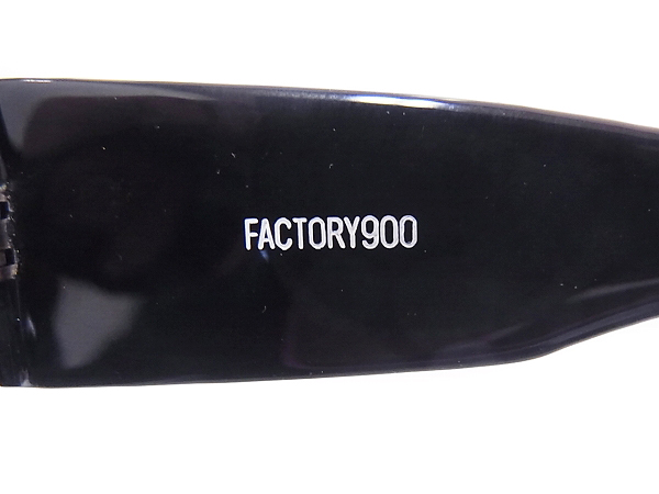 実際に弊社で買取させて頂いたFactory900/ファクトリー900 ブラック サングラス FA-068の画像 4枚目