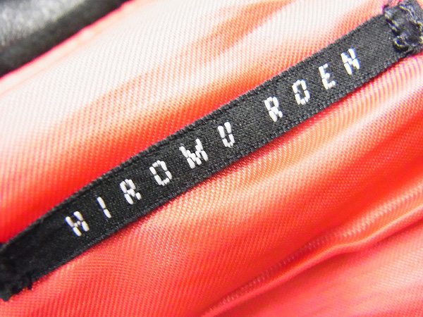 レア★ロエン ROEN 七部袖 レースアップ ロンT 黒 46 ディアスキン LIMITED アーカイブ - Roen[ロエン]公式サイト