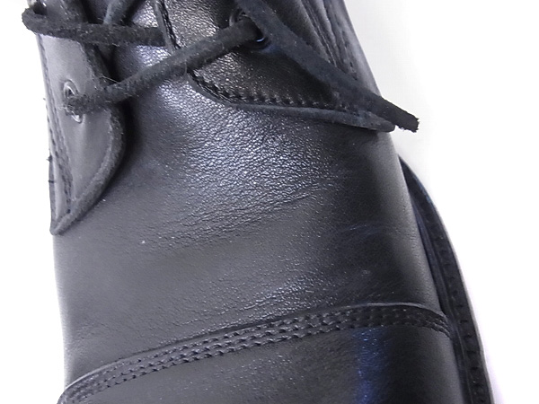 実際に弊社で買取させて頂いたアルフレッドバニスター サイドジップ/レザーブーツ 黒/41の画像 7枚目