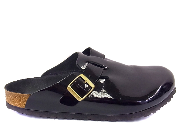 実際に弊社で買取させて頂いたBIRKENSTOCK/ビルケンシュトック レザー サンダル 黒/27.0の画像 4枚目