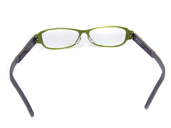 実際に弊社で買取させて頂いたspec espace/スペックエスパス メガネフレーム ES-5402 紫×黄緑の画像 2枚目